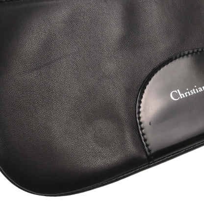 Christian Dior Black Brown Fur Malice Handbag
