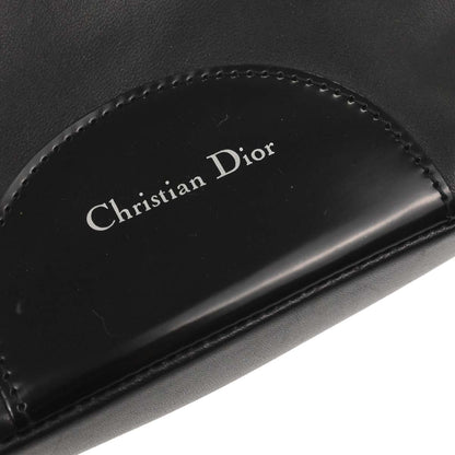 Christian Dior Black Brown Fur Malice Handbag