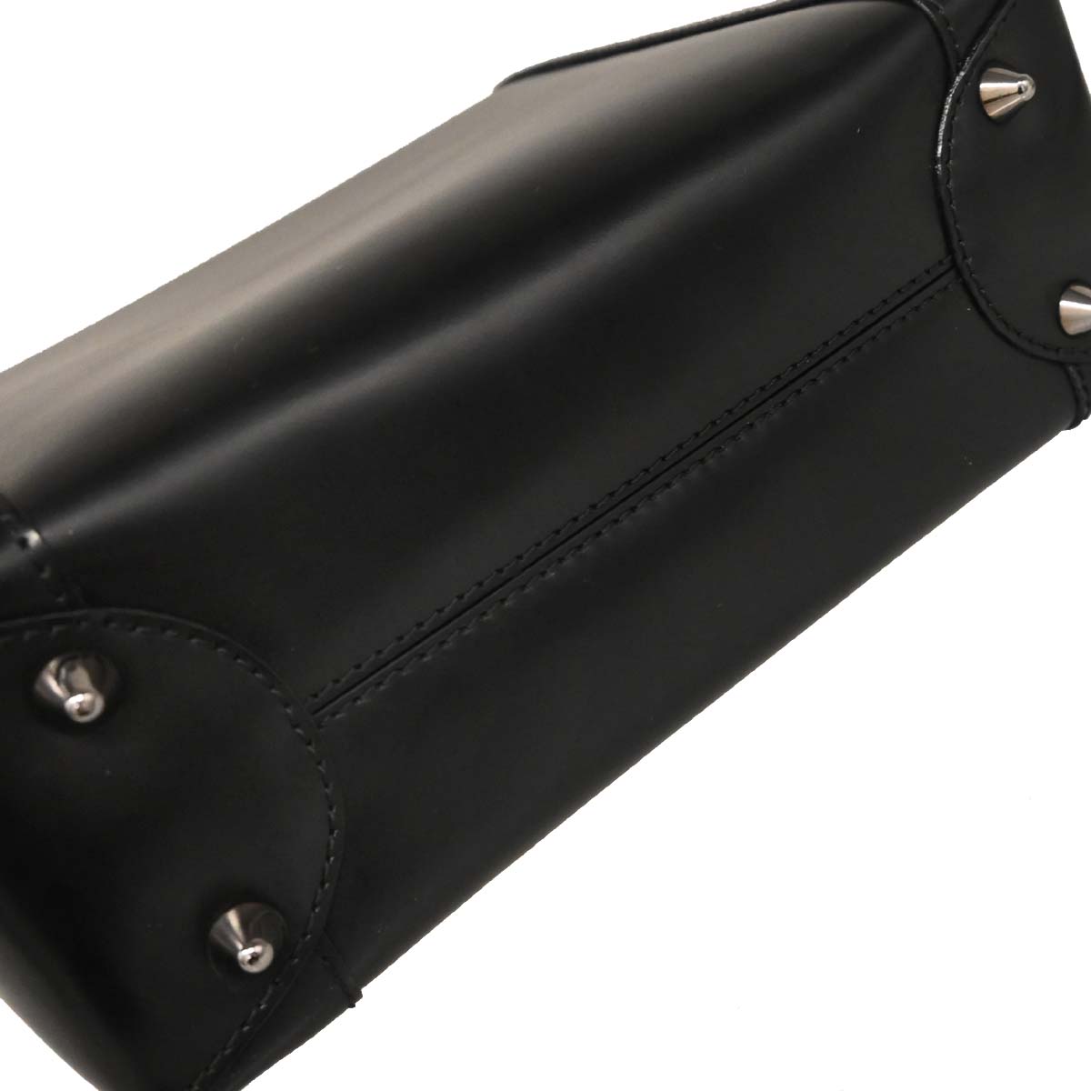 Christian Dior Black Leather Malice Tote Handbag