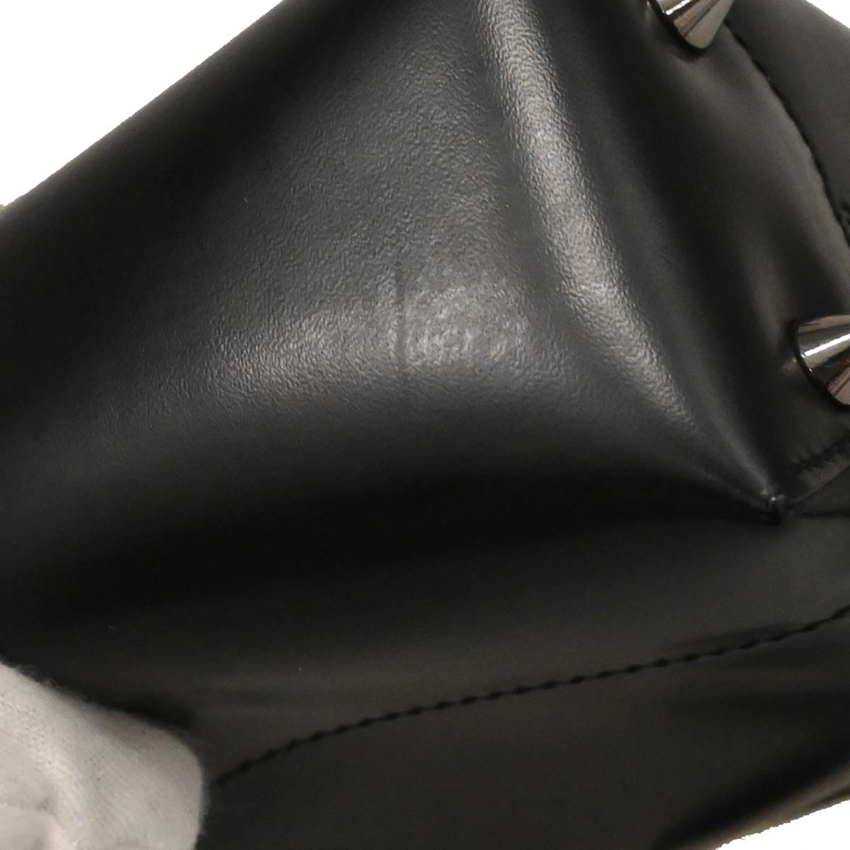 Christian Dior Black Leather Malice Tote Handbag