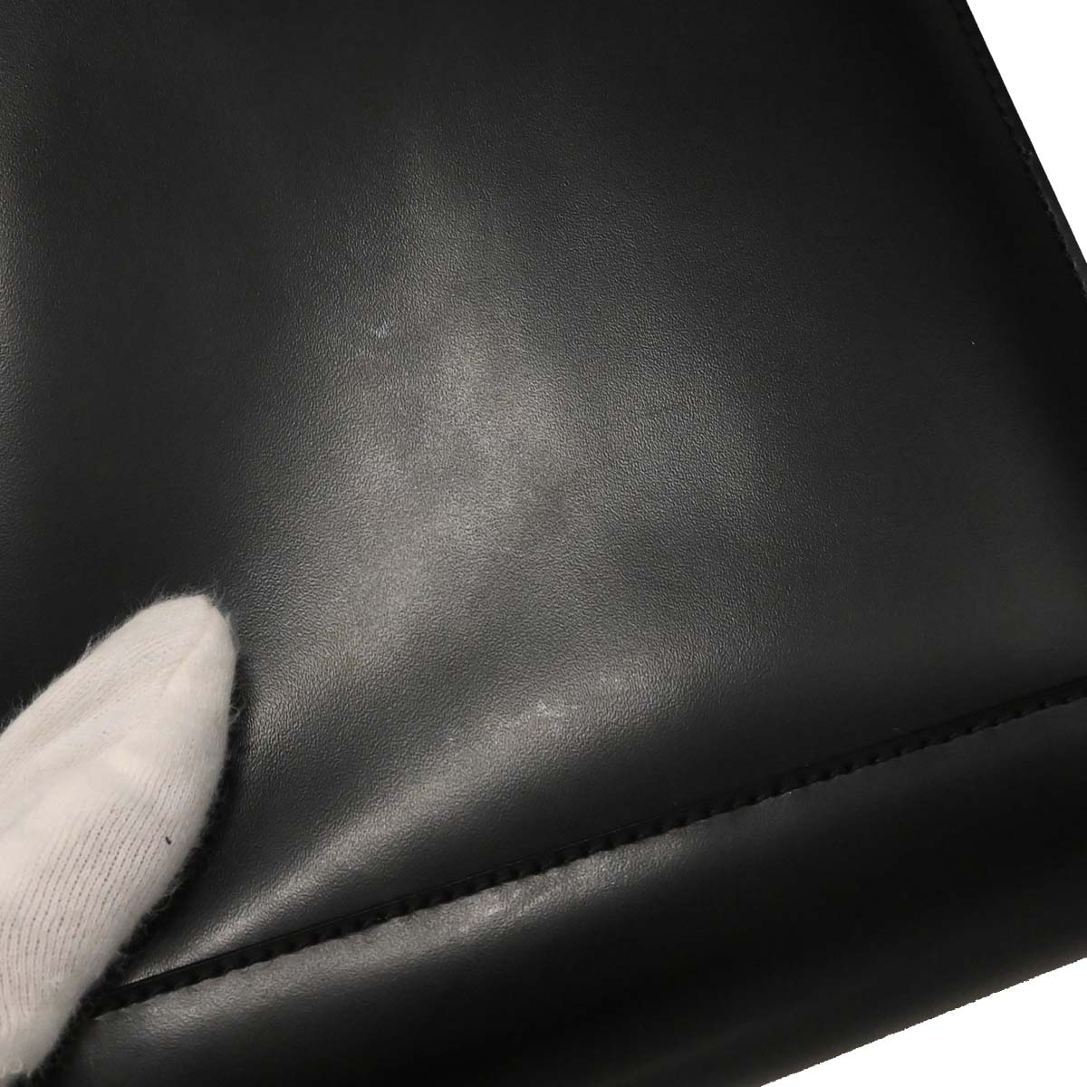 Christian Dior Black Leather Malice Tote Handbag