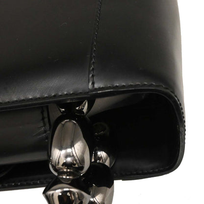 Christian Dior Black Leather Malice Tote Handbag