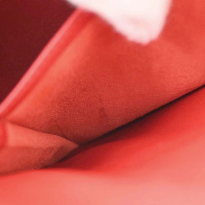 Hermes * Rouge Vif Ostrich Kelly 28 Sellier 2way Shoulder Handbag