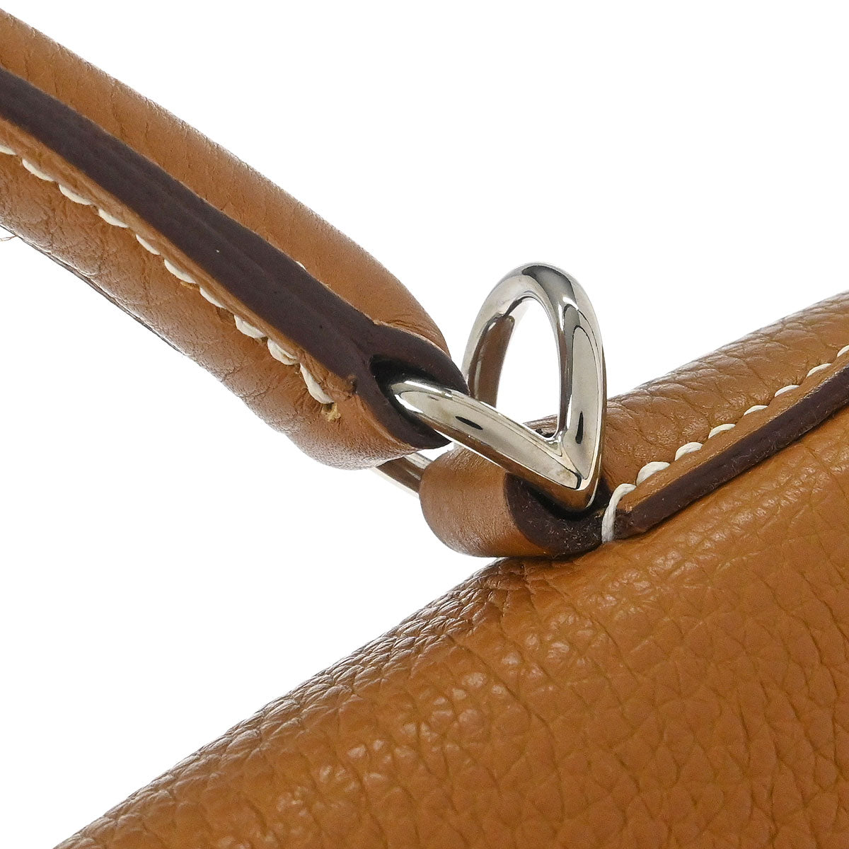 Hermes Gold Togo Kelly 32 Retourne 2way Shoulder Handbag