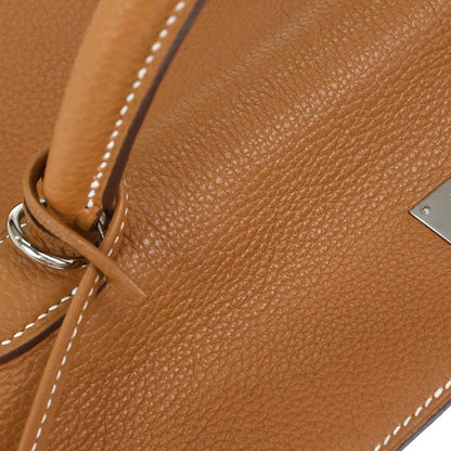 Hermes Gold Togo Kelly 32 Retourne 2way Shoulder Handbag