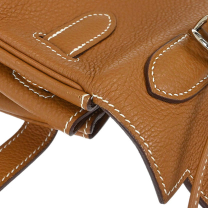 Hermes Gold Togo Kelly 32 Retourne 2way Shoulder Handbag