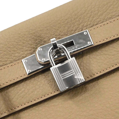 Hermes Trench Taurillon Clemence Kelly 32 Retourne 2way Shoulder Handbag