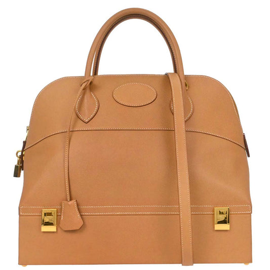 Hermes Natural Courchevel Macpherson 2way Shoulder Handbag