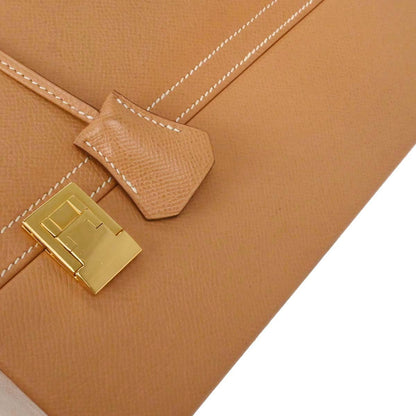 Hermes Natural Courchevel Macpherson 2way Shoulder Handbag