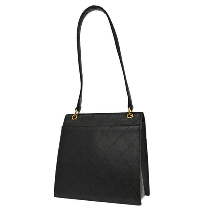 Chanel Black Caviar Skin Handbag