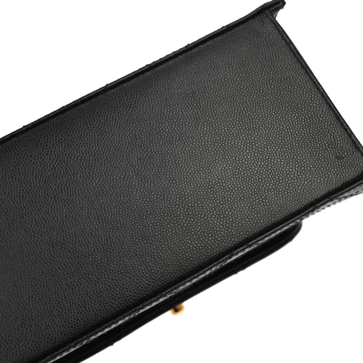 Chanel Black Caviar Skin Handbag