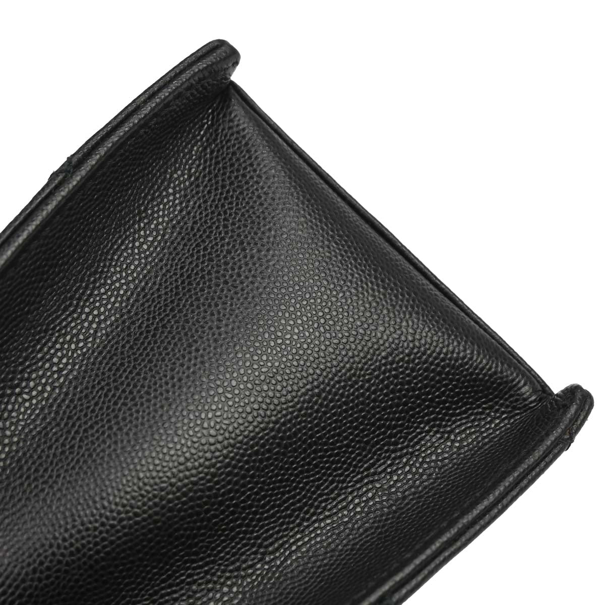 Chanel Black Caviar Skin Handbag