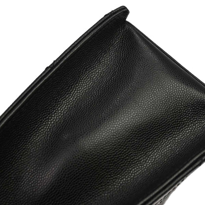 Chanel Black Caviar Skin Handbag