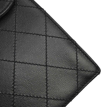 Chanel Black Caviar Skin Handbag