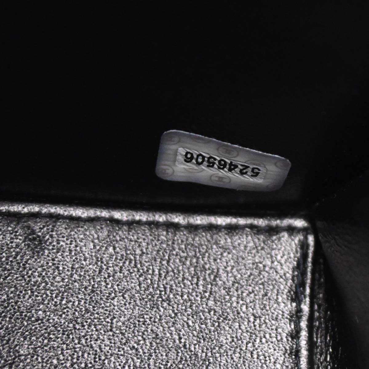 Chanel Black Caviar Skin Handbag