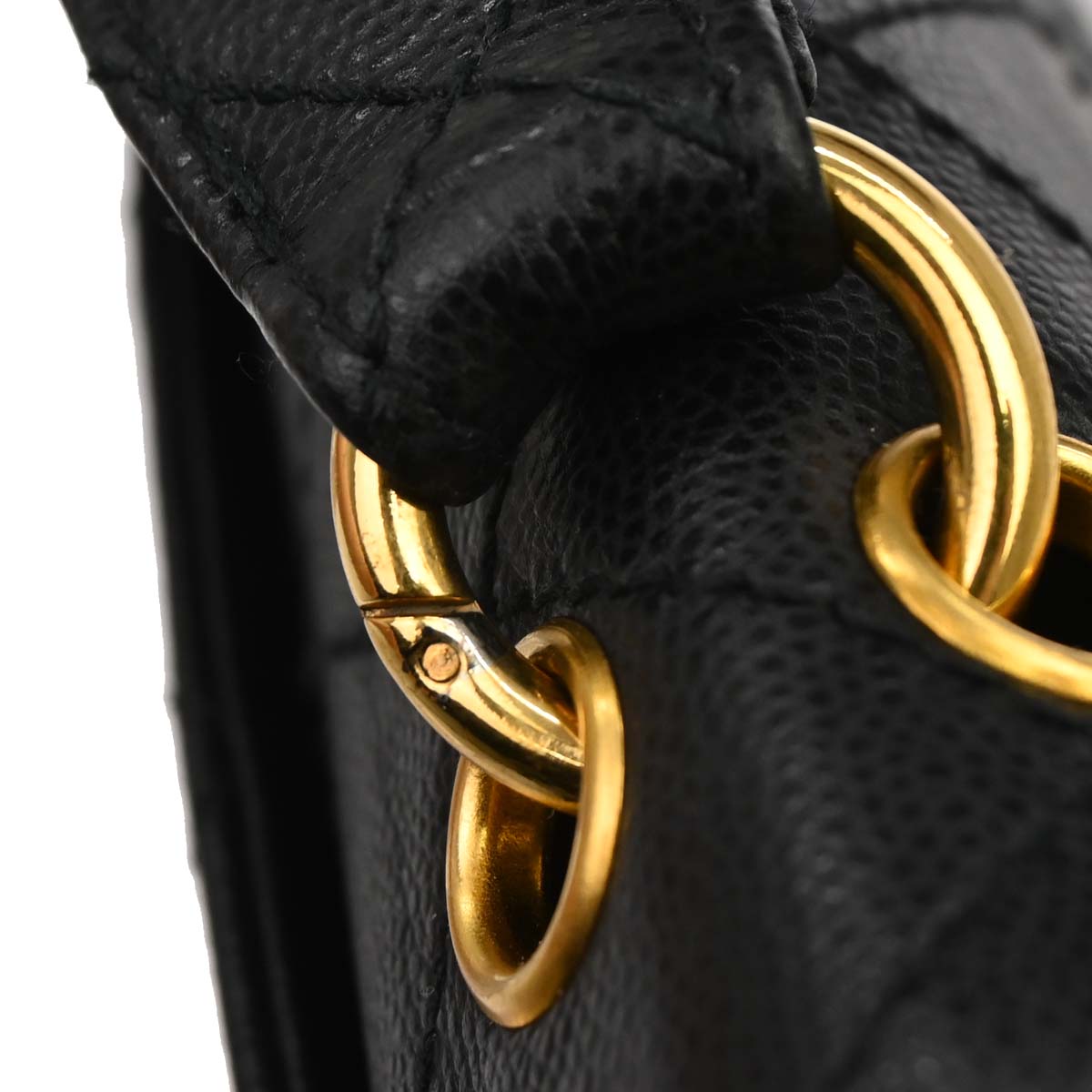 Chanel Black Caviar Skin Handbag
