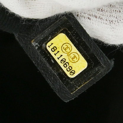 Chanel Black Caviar Skin Tote Chain Handbag