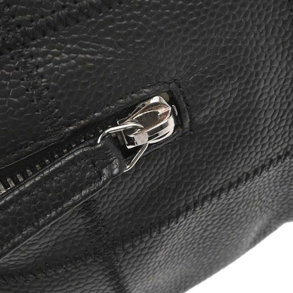 Chanel 2005-2006 Black Caviar Skin Choco Bar Handbag