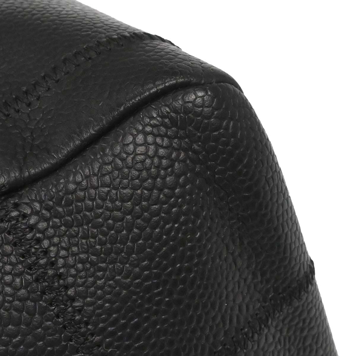 Chanel 2005-2006 Black Caviar Skin Choco Bar Handbag