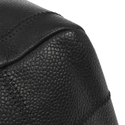 Chanel 2005-2006 Black Caviar Skin Choco Bar Handbag