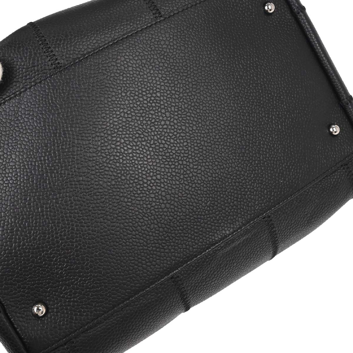 Chanel 2005-2006 Black Caviar Skin Choco Bar Handbag