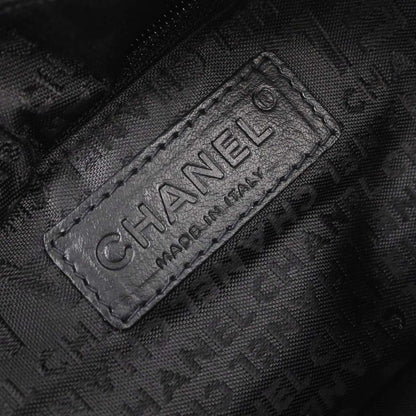 Chanel 2005-2006 Black Caviar Skin Choco Bar Handbag