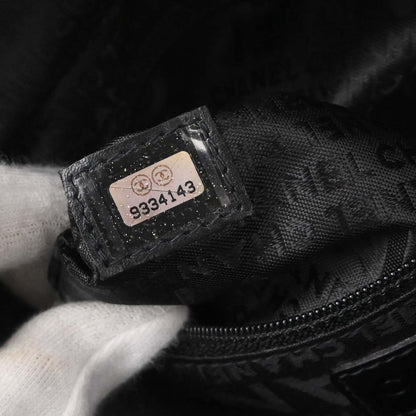 Chanel 2005-2006 Black Caviar Skin Choco Bar Handbag