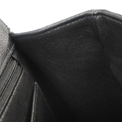 Chanel Black Caviar Skin Jumbo Classic Flap Shoulder Bag