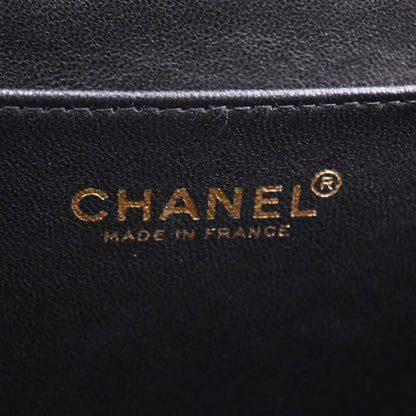 Chanel Black Caviar Skin Jumbo Classic Flap Shoulder Bag