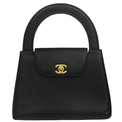 Chanel Black Caviar Skin Handbag