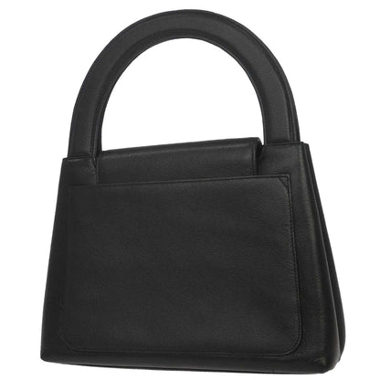Chanel Black Caviar Skin Handbag