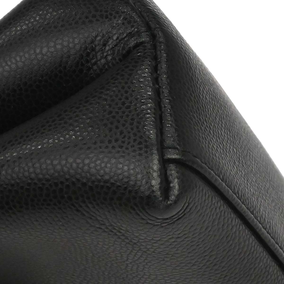 Chanel Black Caviar Skin Handbag