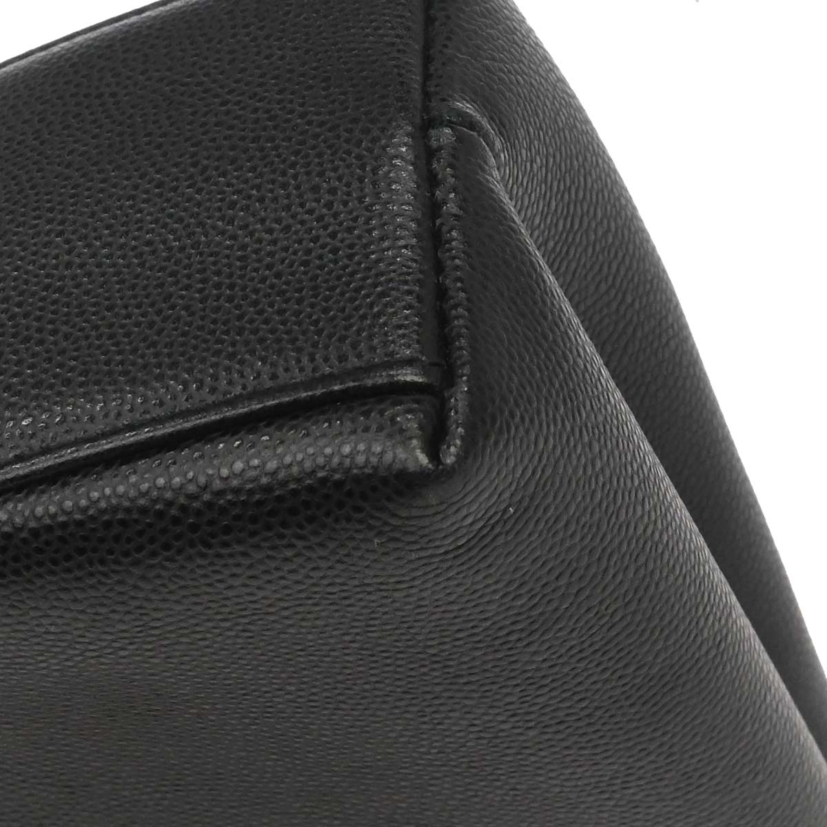 Chanel Black Caviar Skin Handbag
