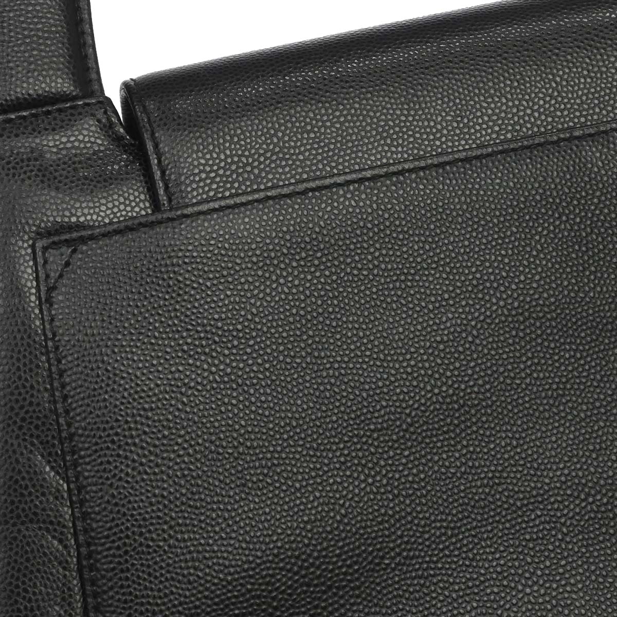 Chanel Black Caviar Skin Handbag
