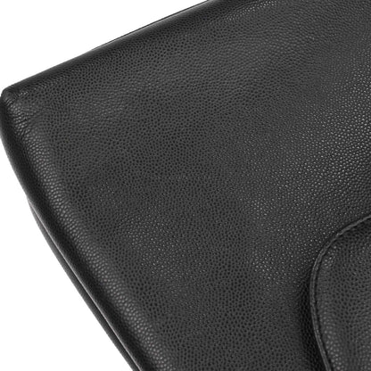 Chanel Black Caviar Skin Handbag