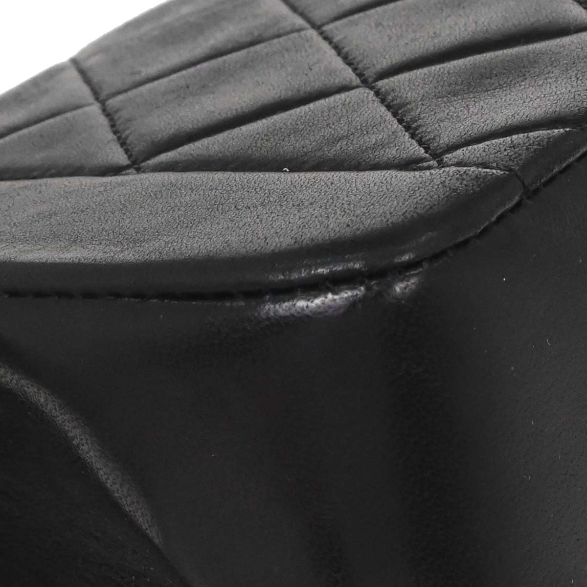 Chanel Black Lambskin Shoulder Bag