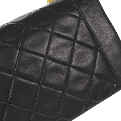 Chanel Black Lambskin Shoulder Bag