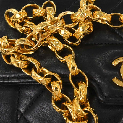 Chanel Black Lambskin Shoulder Bag