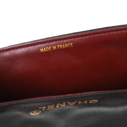Chanel Black Lambskin Shoulder Bag