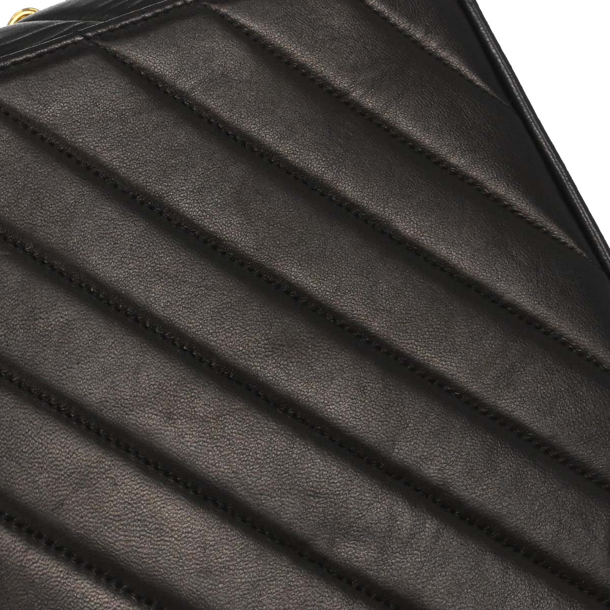 Chanel Black Lambskin Chevron Maxi Classic Flap Shoulder Bag