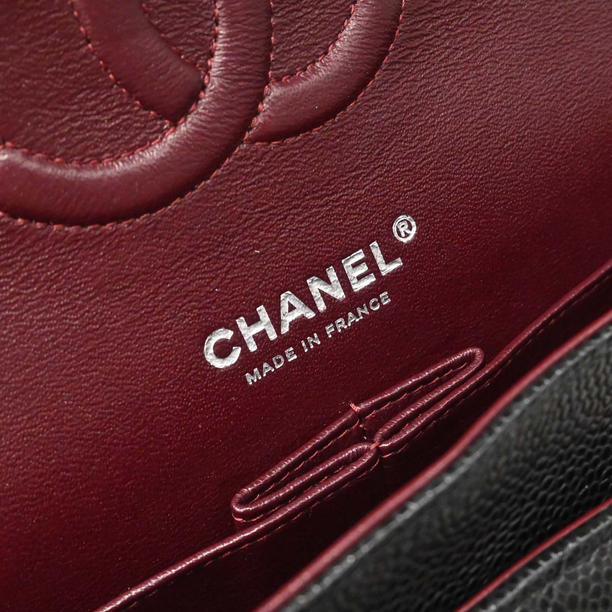 Chanel Black Caviar Medium Classic Double Flap Shoulder Bag