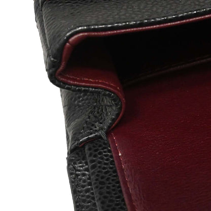 Chanel Black Caviar Medium Classic Double Flap Shoulder Bag