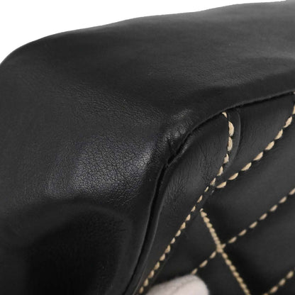 Chanel 2005-2006 Black Calfskin Wild Stitch Handbag