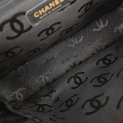 Chanel 2005-2006 Black Calfskin Wild Stitch Handbag