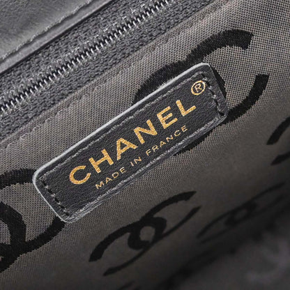 Chanel 2005-2006 Black Calfskin Wild Stitch Handbag