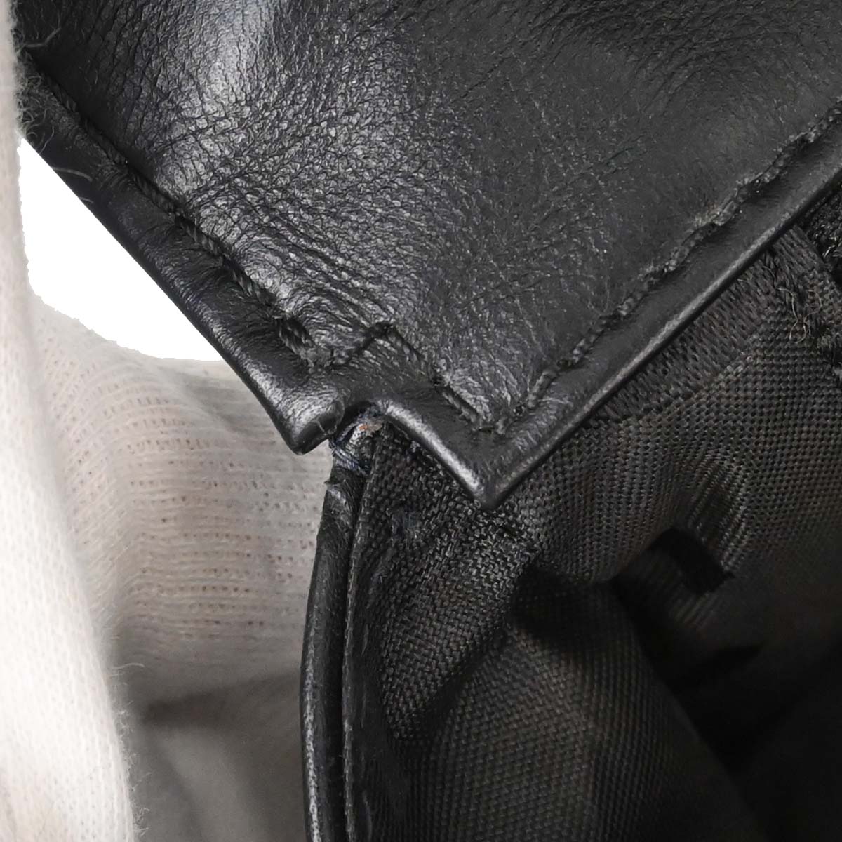 Chanel 2005-2006 Black Calfskin Wild Stitch Handbag