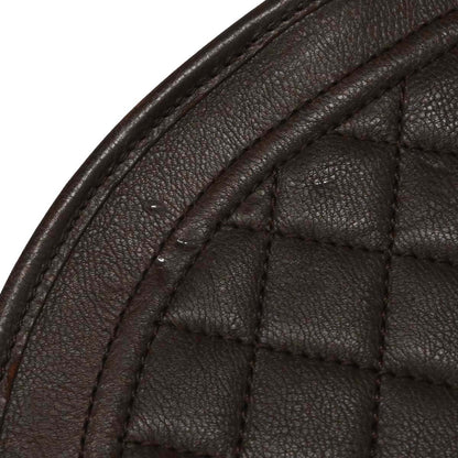 Chanel Brown Calfskin Pony Hair Paris-Dallas Saddle Shoulder Bag