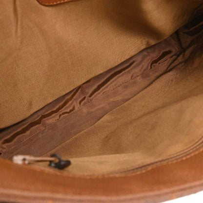 Chanel 1997-1999 Brown Caviar Skin Straight Flap Shoulder Bag