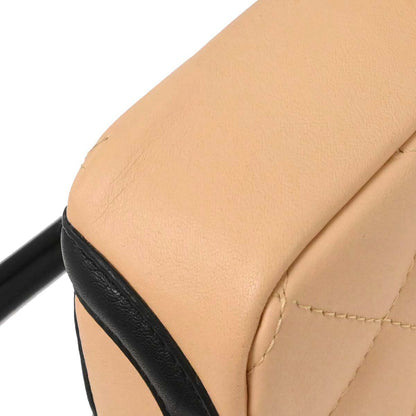 Chanel Beige Black Calfskin Cambon Ligne Handbag