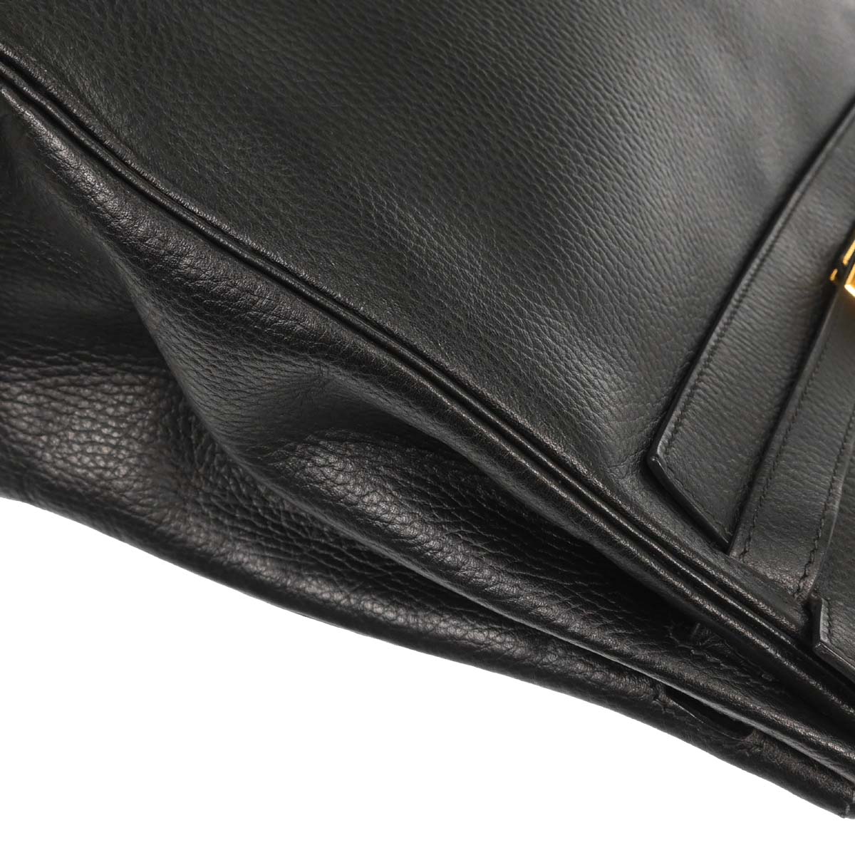 Hermes Black Ardennes Kelly 35 Retourne 2way Shoulder Handbag